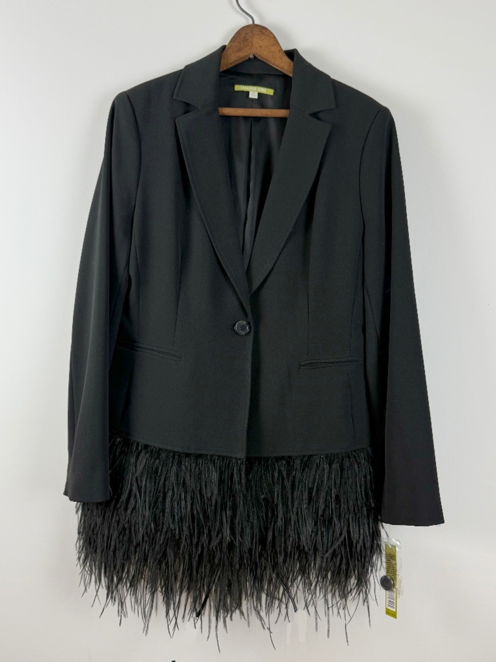 Gianni Bini Feathered Blazer, size 10